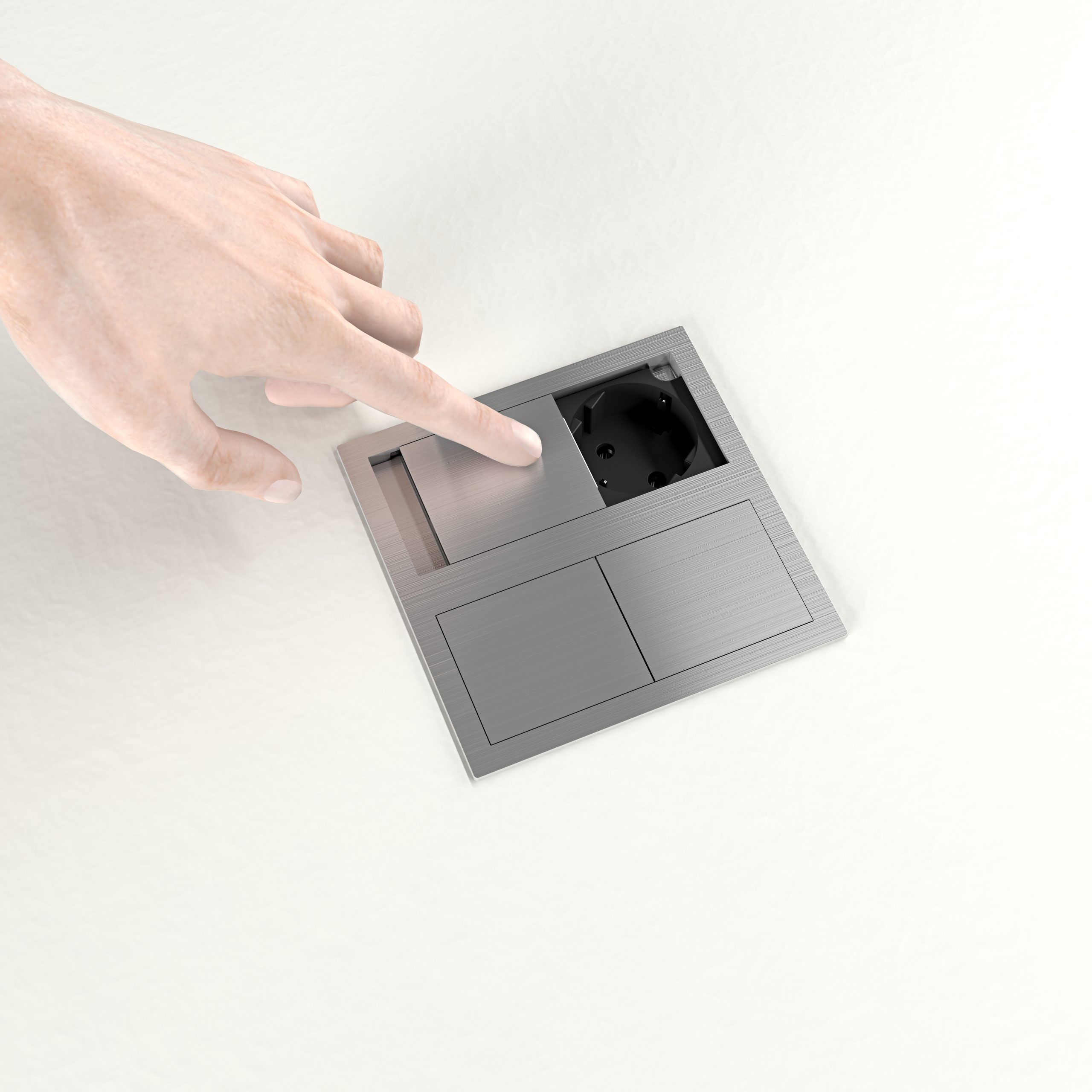 VERSAHIT DUO - Inox encastrable IP54 - 110007