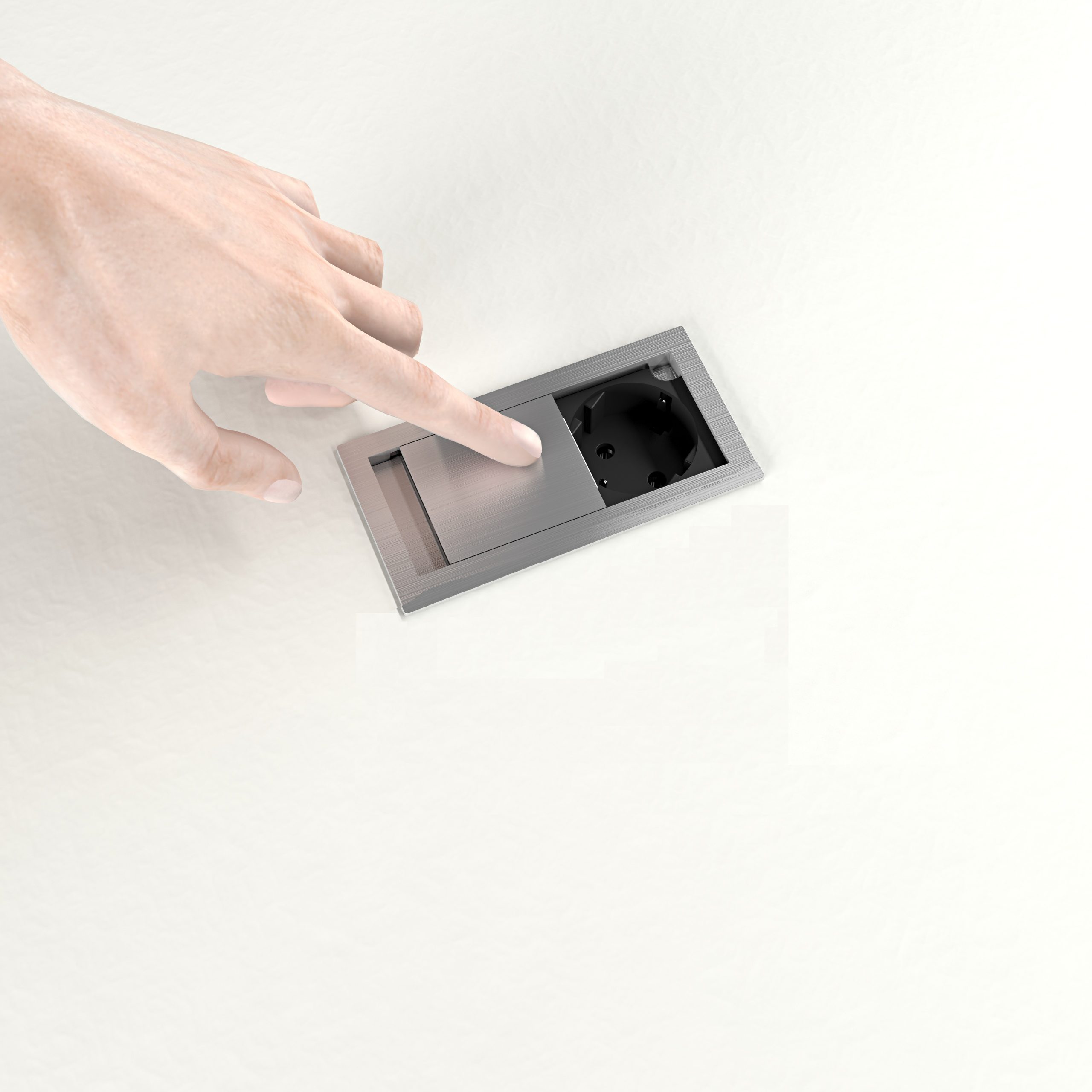 VERSAHIT Mono encastrable inox IP54 - 060.25E.00001