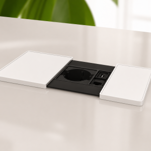 VERSAPAD blanc 1 prise + 2 USB - 060.08E.00001