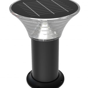 ARES – Borne solaire mini LED noire - 40088XS