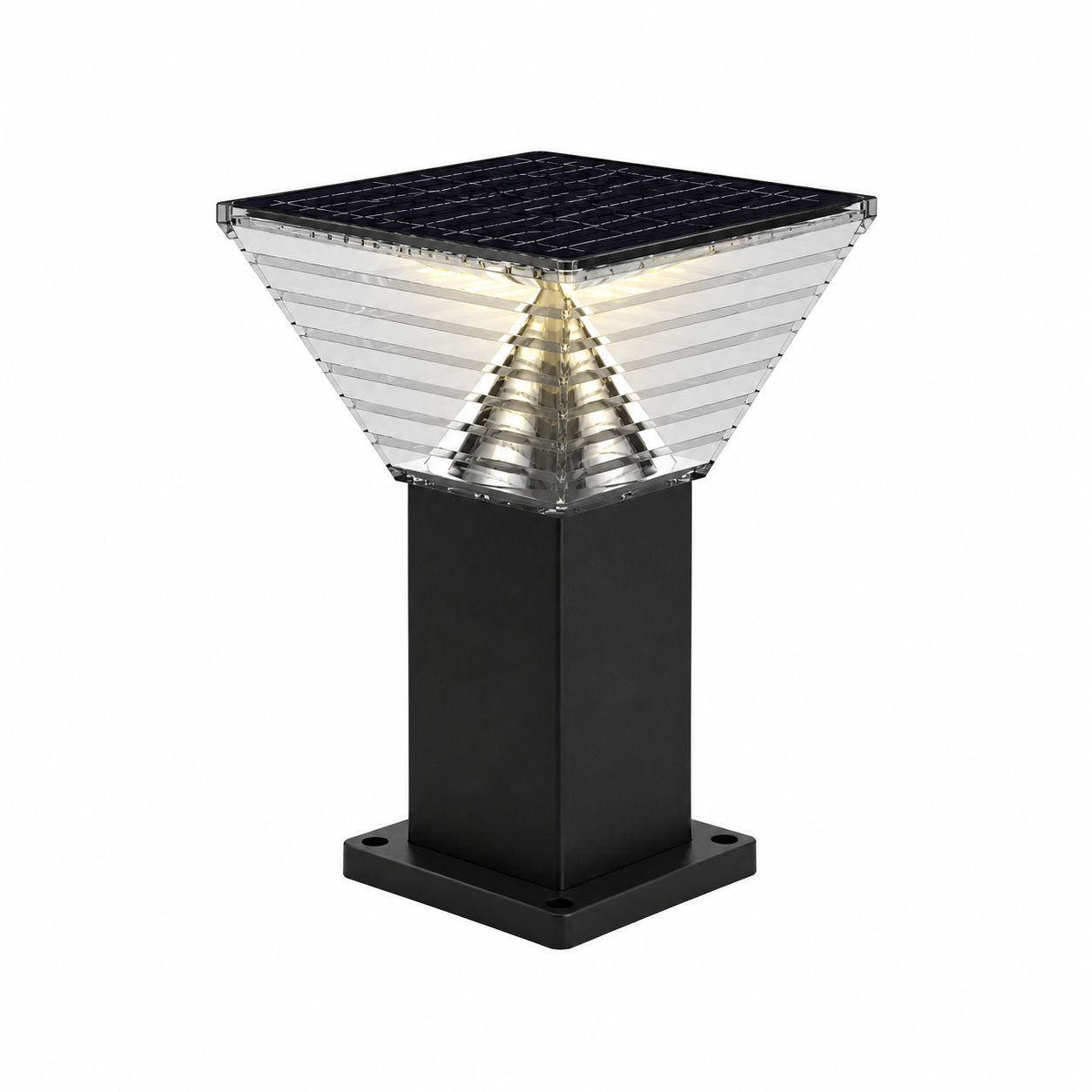HADES – Borne solaire mini LED noire – 40092XS