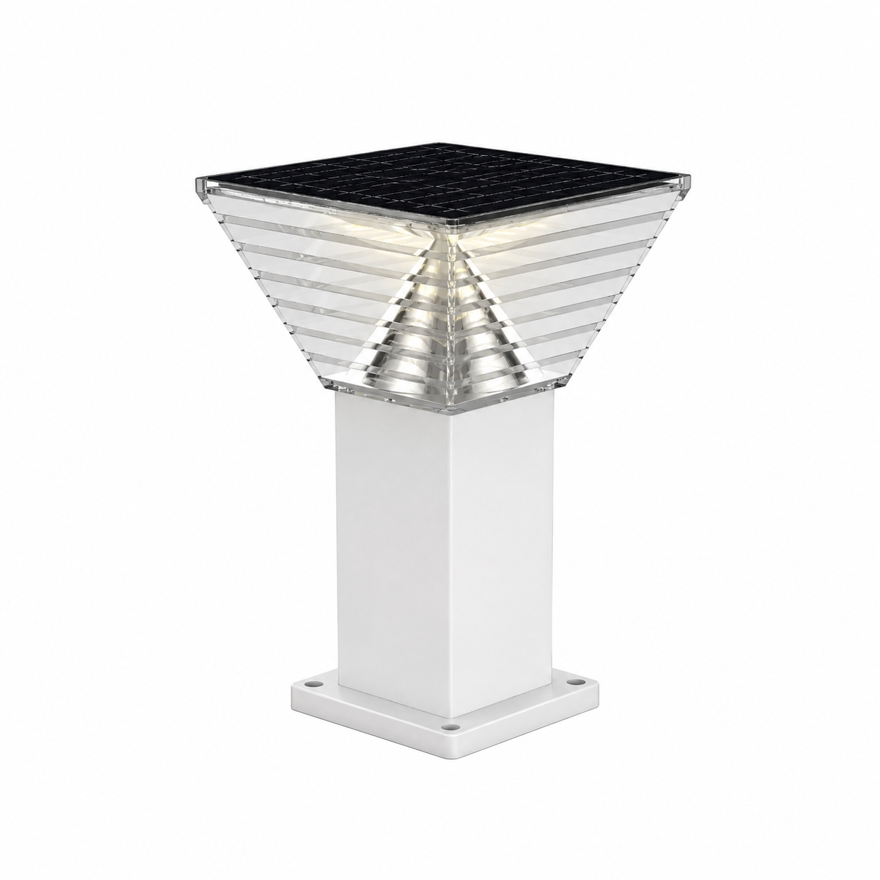 HADES – Borne solaire mini LED blanche – 40093XS