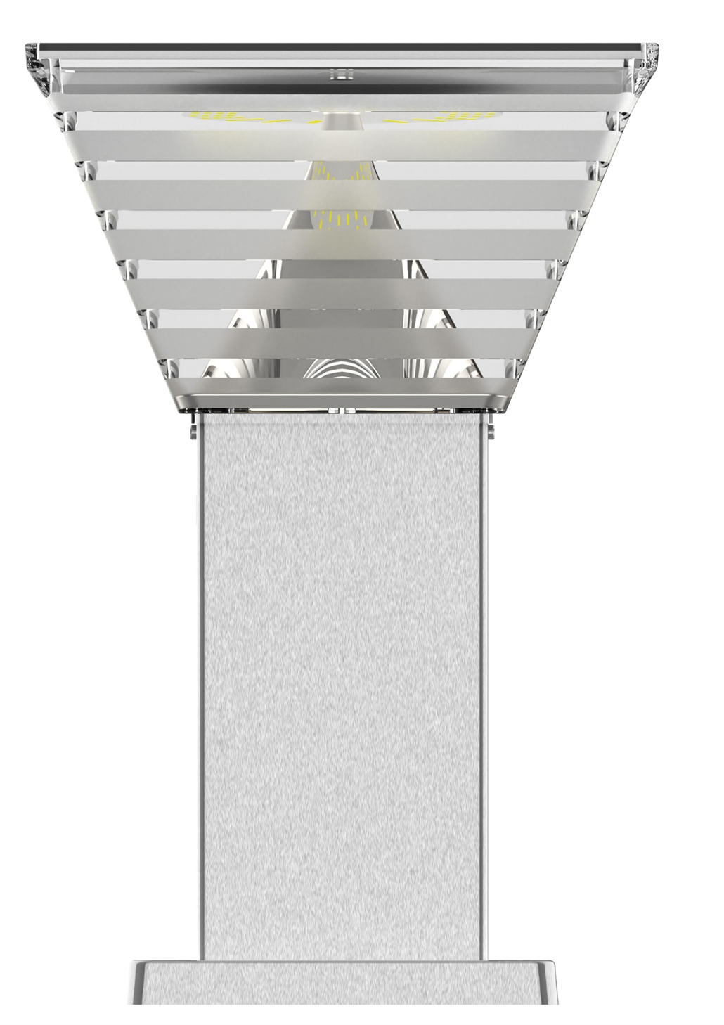 HADES – Borne solaire mini LED grise – 40094XS