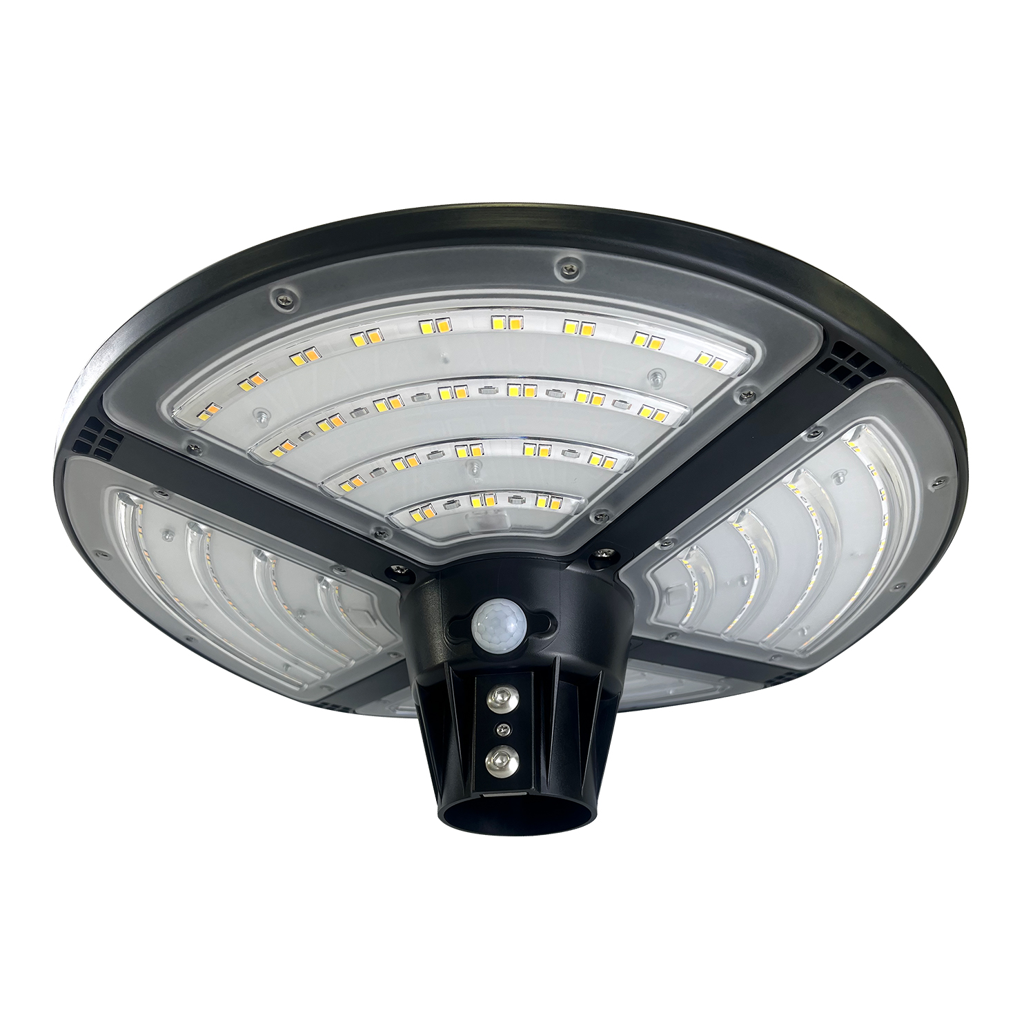 FLOWER - Luminaire LED solaire 30W tête de mat - 360° avec 3 CCT - 401065