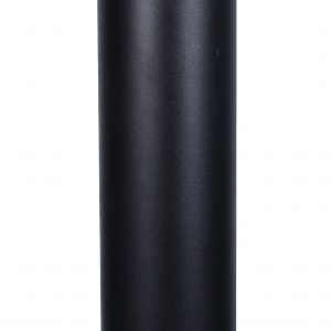 ALES - Borne LED solaire noire avec détecteur de mouvement - 401091