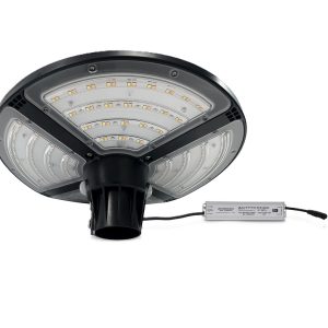 FLOWER-H - Luminaire LED solaire hybride 30W - 360° avec 3 CCT - 401065H