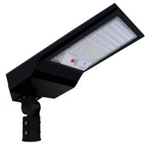 BI-AXE-H- Tête de mât LED solaire hybride - 2 angles d'éclairage - 401095H