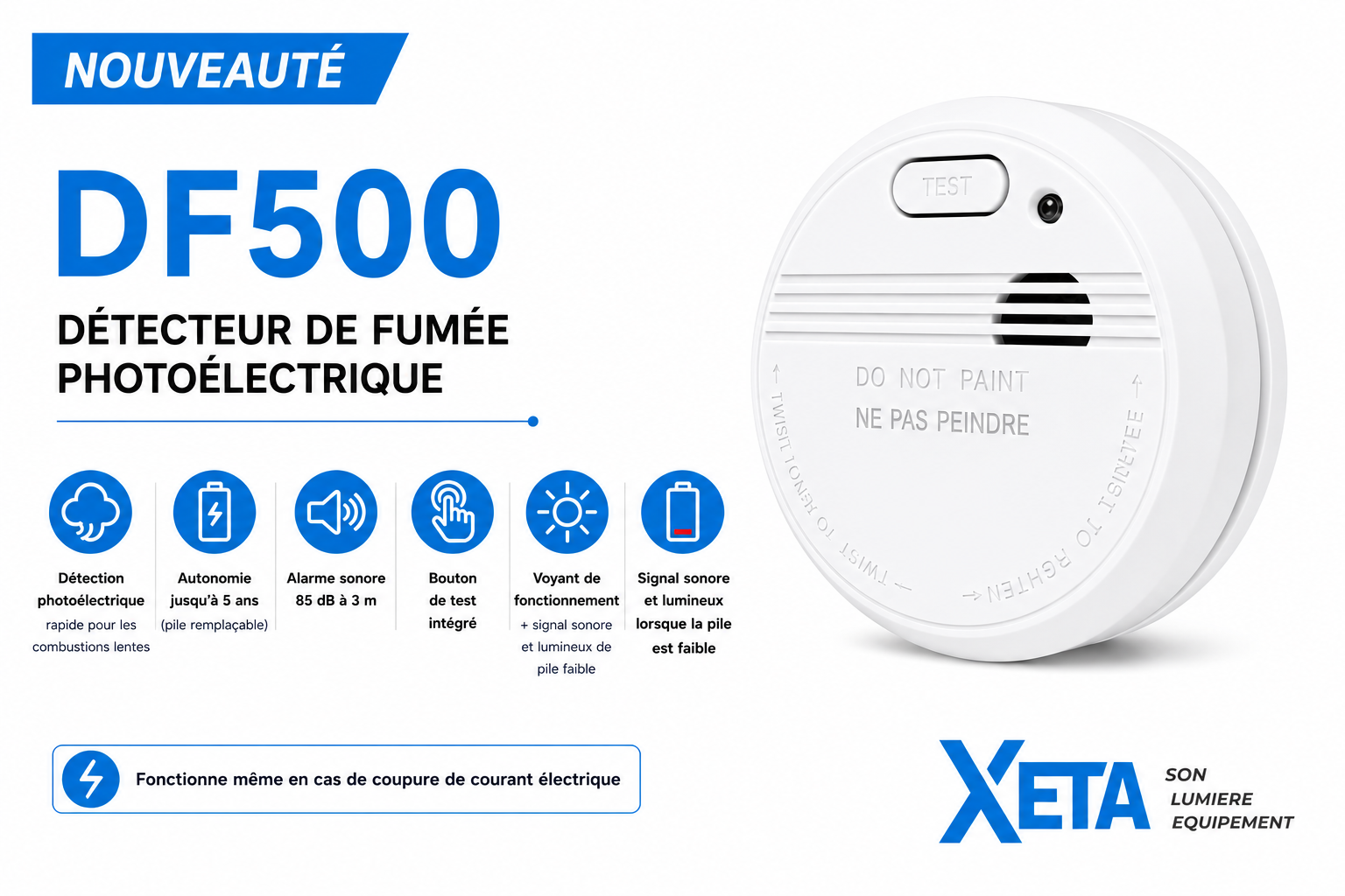 Nouveau : Le détecteur de fumée photoélectrique DF500 rejoint notre catalogue post thumbnail